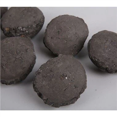 Briquetas de ferrosilicio para la fabricación de acero desoxidante de 10-50 mm