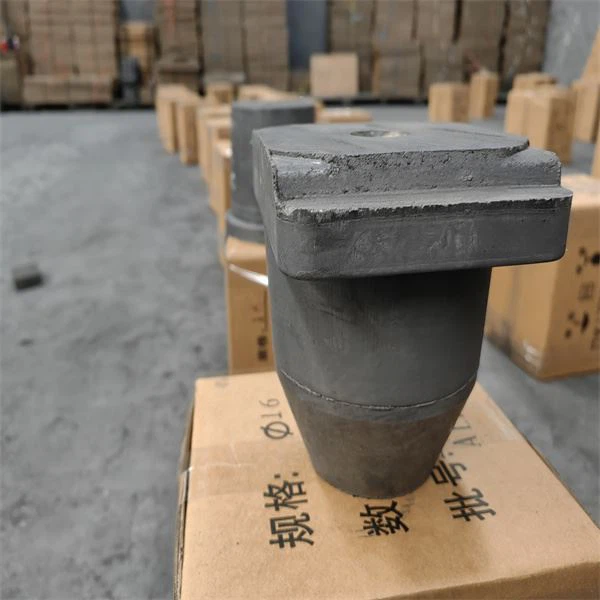 Boquillas dosificadoras de artesa refractaria Boquilla superior de zirconio