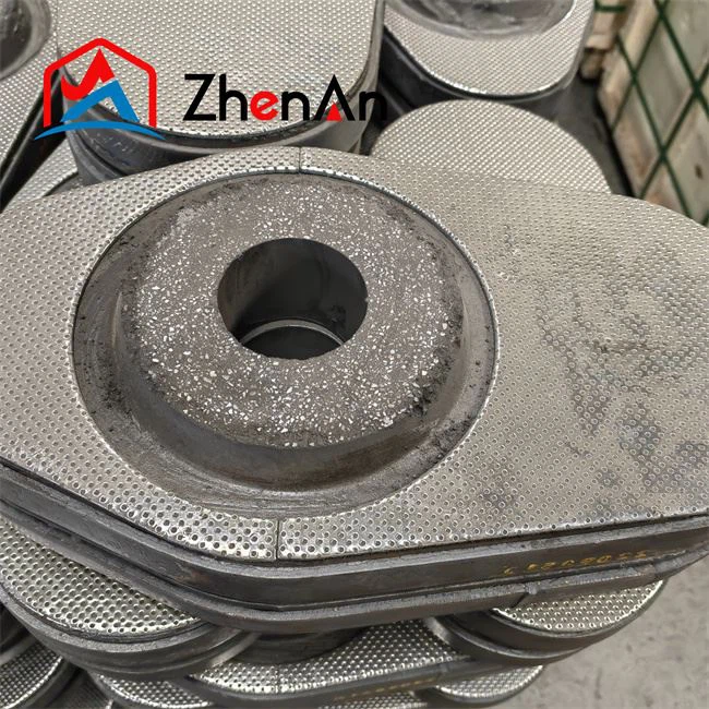 Puerta deslizante de cucharón para control de flujo de acero