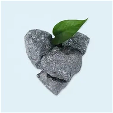 Aleación de trozos de silicio con alto contenido de carbono