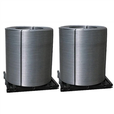 Alambre con núcleo de ferro cálcico siderúrgico