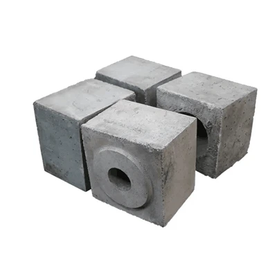 Tundish Well Block para fundición de acero